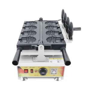 Top Sale Commerical Electric Ice Cream Flower Shape 110V 220V Waffle Maker Machine Snack Machines