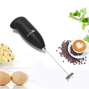 Top Seller Electric Handheld Stainless Steel Milk Frother Eco Friendly Battery Operated Luxury Design