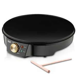 Tortilla Crepe and Pancake Machine Easy Clean Roti Maker Portable Kitchen Use Electric