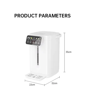 Touch Control Electric Air Pot Thermo Pot WithTemp Display Auto Keep Warm Double Wall Insulated Anti scald Electric air Pot