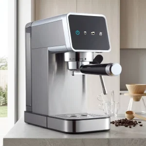 Touch Screen Semi Automatic Espresso Coffee Maker 15 Bar Household Coffee Machine Bulk Gift Resale