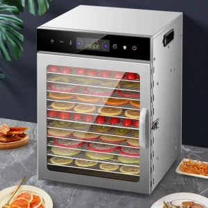 Touchscreen Version 12 Layers Commercial Fruits Vegetables Food Dehydrator