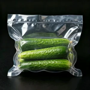 Transparent Food Vacuum Sealer Pouch for Fresh Produce Snacks Marinated Meat Nylon Plastic Vacuum Packaging Bags