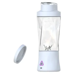 Travel Household Professional Fruit Juice USB Rechargeable Freshly Juiced Portable Smoothie Blender Cup 600ml Private Label