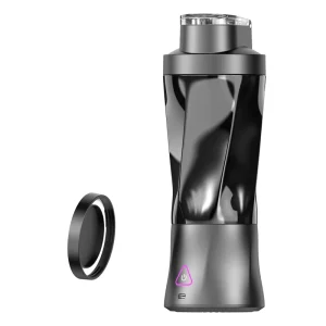 Travel Portable Electric Personal Blenders for Shakes and Smoothies Fruit Juicer Cup USB Rechargeable with 6 Blades and Lid