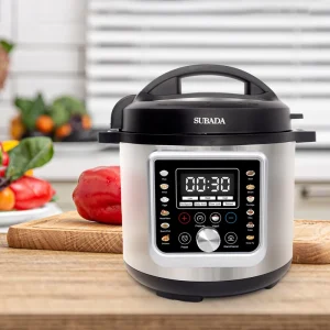 Trending Automatic Electric Pressure Stainless Steel Cooker Super Large Display Screen Hot Pot Multi Rice Cooker Stew