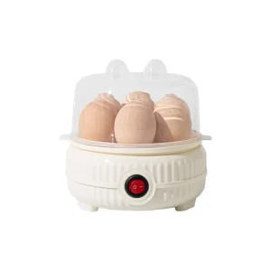 Triple Layer Plastic Automatic Egg Steamer Boiler Eco-Friendly Noise-Free Design Household Mini Breakfast Machine