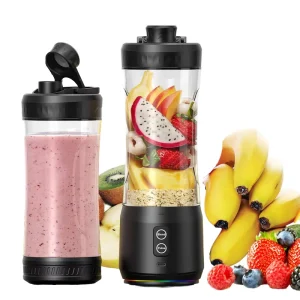 Tritan BPA Free 600ml Electric Rechargeable Portable Blender Leak Proof Design Ice Crushing Blender