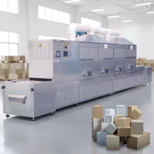 Tunnel Continuous Honeycomb Ceramics Microwave Dryer Dehydrator Drying Equipment Machine