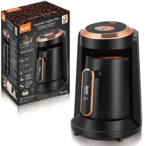 Turkish Coffee Pot 500W Electric Coffee Maker 350ml Capacity One Click Operation with Temperature Control Cafetera Turca