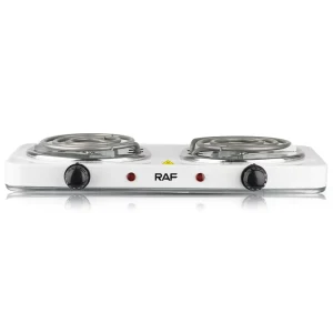 Two Burner Electric Stove Hot Plate for Multi Cooking Electrical Cookers Heater Oven Portable Solid Hotplates