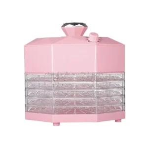Two Hundred Fifty Watt Portable Household Food Dehydrator for Dried Fruit Meat Snacks and Flower Tea Dehydrator Machine