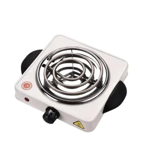 Tyler 1000W Household Single Burner Electric Cooking Stove Portable Home Hot Plate Warming Tray with Handle