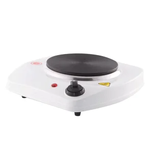 Tyler Easy Use 1000W Electric Cooking Single Solid Burner Hot Plate Camping Fast Heating Stove