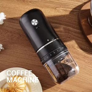 Type C Charging ABS Plastic Automatic Espresso Latte Cappuccino Grinder for Home Office Kitchen Coffee Grinder Machine