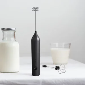 Type C Rechargeable Double Layer Handheld Beater Frother Coffee and Tea Tools Milk Foam Maker