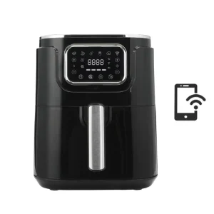 Tywit Digital Air Fryer Nonstick Adjustable 4L 5.5L Dual Pots Smart Wifi Phone App LCD Display Electric for Household