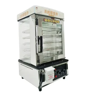 U-shaped Commercial Electric Tamale Food Desktop Electric Pao Bun Steamer for Restaurant