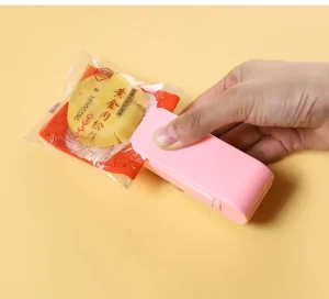 UE Eco Friendly Snack Sealing Machine Mini Plastic Packaging Household Plastic Bags Food Preservation Vacuum Sealing Tool