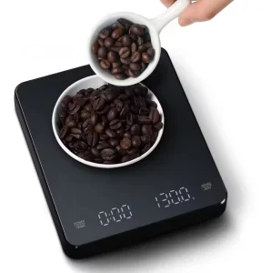 USB Charging Kitchen Tools Digital Weighing Measuring Cooking Scale With Timer Coffee Mini Gram Scale Baking Weighing Scale