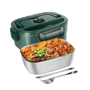 USB Electric Heating Lunch Box Food Warmer Bento Box Hot Food Container Thermal Boxes Office School Plastic Lid Leak Proof