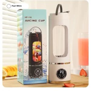 USB Portable Electric Juicer 10 450ml Large Capacity Stainless Steel for Milk Fruit Household Juicer Mixer Blender Machine