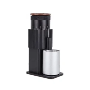 USB Rechargeable Electric Coffee Grinder Stainless Steel Conical Burr 6-Core Grinding Head Adjustable Thickness 50g Capacity