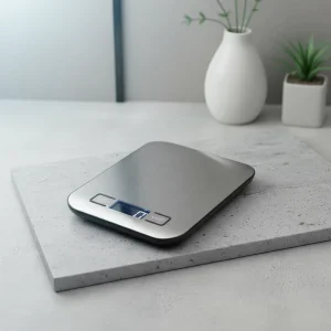 USB Rechargeable Electronic Kitchen Scale 11lb Digital Scale with 6 Units and Tare Function Battery Powered Maximum Weight