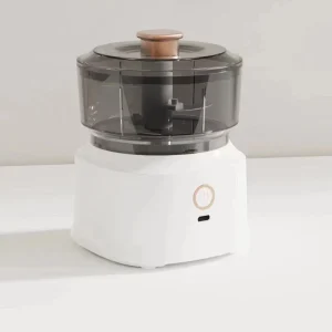 USB Rechargeable Food Processor Blender White Green Food Processor Meat and Vegetable Chopper Grinder