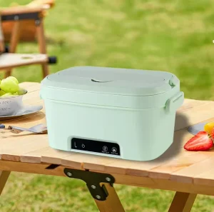 USB Rechargeable Portable Wireless Lunch Warmer Box Electric Cordless for Office Travel Car LED Display Type-C