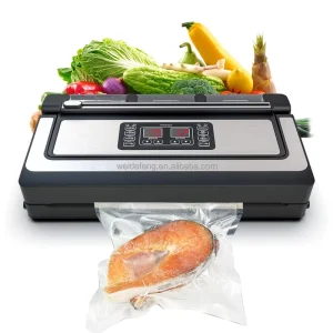 Ultra-Strong Food Vacuum Sealer Machine for Home Kitchen Restaurant Meat Preservation 90KPa Suction 220V 1-Year Warranty