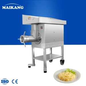 Ultra-quiet Industrial Meat Mincing Machine Long-life Grinding with Gearbox Transmission for 24/7 Continuous Heavy Duty Working