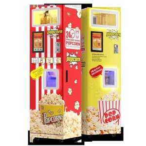 Unattended Self Service Popcorn Vending Machine Commercial Fully Automatic All in One Popcorn Maker Model NS 8000