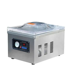 Unilocular Vacuum Packing Machine Automatic Food Vegetable Meat Fish Single Chamber Sealer