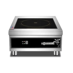 Unique Design 6000W Single Round Portable Hotpot Induction Cooker for Hotel and Commercial Use