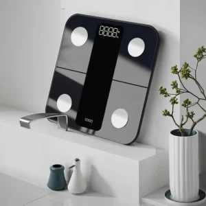 Unique Household Digital Scale for WiFi Smart Body Fat Scale with Health Monitoring Portable Design for Home Use