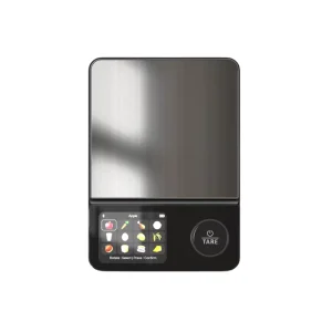 Unique Smart Digital Kitchen Scale 5kg Capacity for TFT Tempered Glass Nutrition Tracking Portable Design for Home Kitchen