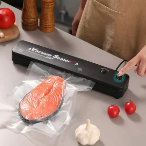 Updated Vacuum Food Sealers Household Vacuum Sealer Automatic Foodsaver Preservation Mini Food Vacuum Sealer