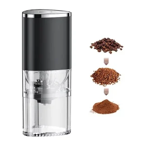 Usb Charging Electric Coffee Grinder Machine Home Kitchen Grinder Coffee Portable Metal Coffee Grinder