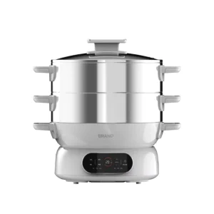 User friendly 1700W 16L Household Digital Control Electric Steamer Food Cooker