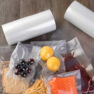 Vacuum Bags for Food and Grain Storage Durable Food Grade Vacuum Sealer Rolls for Freshness Packaging