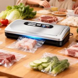 Vacuum Food Sealers 60 or 80kPa Customized Vacuum Sealer for Dry Miost Food 5X Freshness Extension CE CB ETL Certified