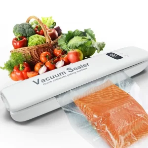 Vacuum Packer Food Preservation to Preserve Dry Moist Food Small Portable Household Automatic Food Vacuum Sealer