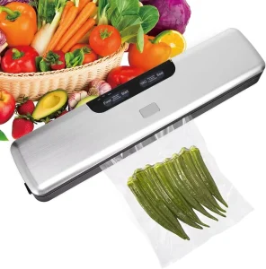 Vacuum Packing Machine for Food Storage With Internal Roll and Cutter Food Vacuum Sealer
