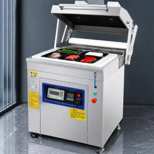 Vacuum Plastic Skin Packaging Machine Tray Sealer Packaging Machine for Food Seafood