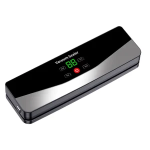 Vacuum Saver Sealer for Food Fast Sealing with Auto Tear Cut Digital Timer Compact Vacuum Sealer Machine