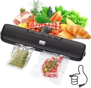 Vacuum Sealer Custom Language Electric Low Noise Powerful Suction Plastic Household Garage Direct Plug Food Sealing Machine