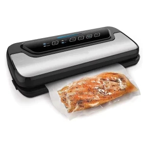 Vacuum Sealer Machine Automatic Food Sealer for Food Savers Starter Kit Led Indicator Lights Easy to Clean Dry & Moist Food
