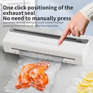 Vacuum Sealer Machine Dry Wet Food Packaging Vacuum Sealing Bags Food Storage Vacuum Packaging Machine for Kitchen