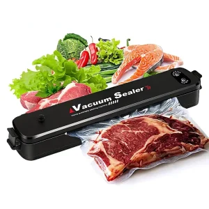 Vacuum Sealer Machine EU Plug 10pcs Saver Bags Kitchen Vacuum Packer Machine Small Sealing Machine Food Vacuum Sealer